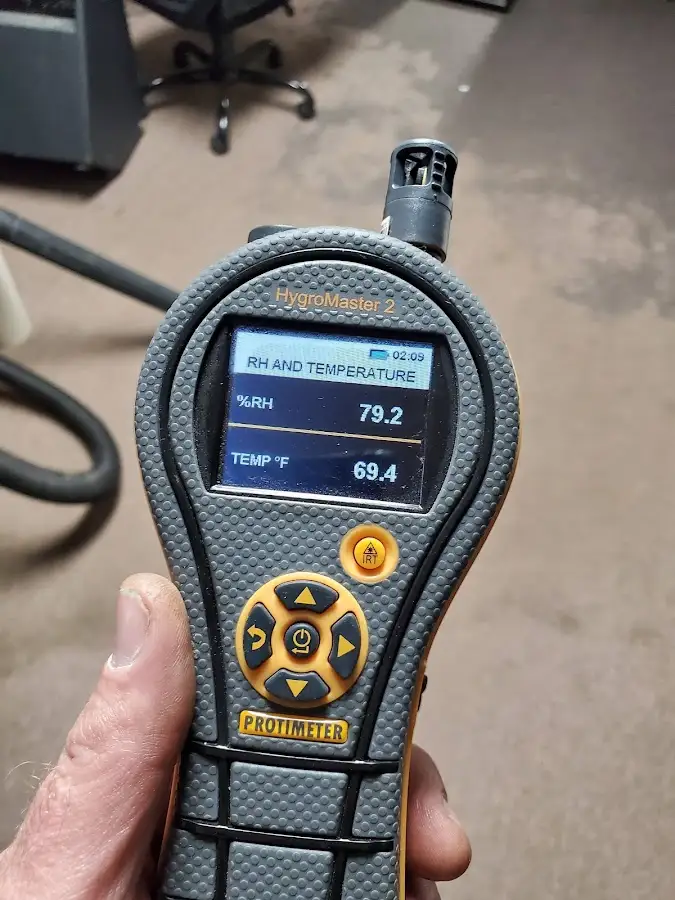 Moisture meter humidity assessment for Mold Remediation & Removal in Chester